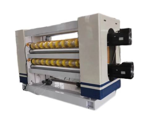 120m/min Design Speed Double Layers Helical Cross Cutter with NC Sheet Cutting Function