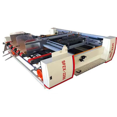 2800 KG Folder Gluer For Corrugated Box Lock Bottom Cardboard Packaging Type Cartons