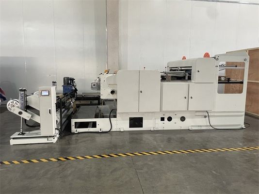 Servo Driven Single Roller Sheet Cutter Paper Sheeter Machine For Home From Paper Roll
