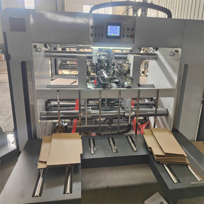 Semi Automatic Double Piece Carton Box Stitching Machine for Corrugated Cardboard Sheet