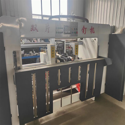 6kw Semi Automatic Two-Double Piece Four-Servo Box Stitching Machine for Stitching