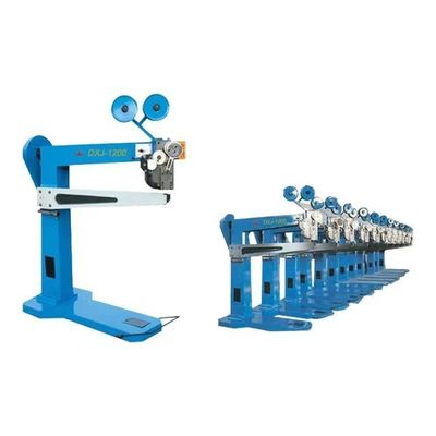 Long Service Life Manual Double Servo Box Stitching Machine for Corrugated Carton Boxes