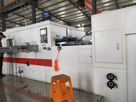 Automatic Flat Die Cutting Machine for High Speed Corrugate Board Max. Size 1490*1090mm