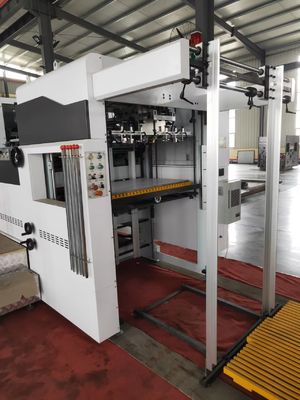 Electric Driven Corrugated Cardboard Die Cutting Machine for Max. Heap Height 1550mm