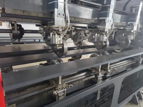 Farms NC Computer Thin Blade Slitter Scorer Machine Cutting Corrugated Paper Slitting Machine