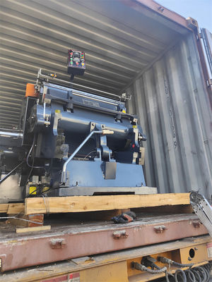 User Defined Packaging Material Corrugated Board Manual Creasing and Die Cutting Machine