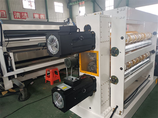 Dual Helical Knife Double-Layer Rotary Cut-off Machine for Corrugator Line 6000mm Track