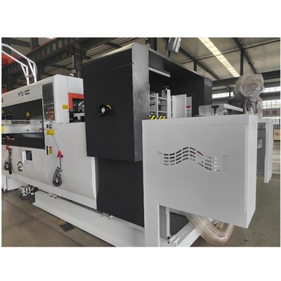 Corrugated Board Carton Cardboard Plastic Sheets Flat Die Cutting Machine with Stripping