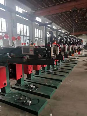 1900*700*1820mm Manual Operation Carton Box Stapling Machine for Customer's Request