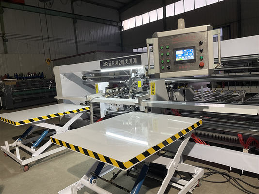 Other Driven Semi Automatic Two-double Piece Four-servo Box Stitching Machine for Paper Formin