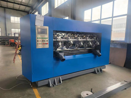 2500 KG Single Facer Paperboard Cutter And Stacker Machine With Electrical Control Thin Blade And Computer Control Nc Cutter
