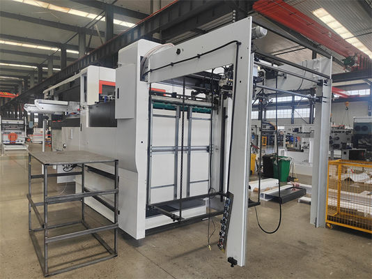 Max Paper Collecting Height 1350mm High Speed Flat Bed Printing and Die Cutting Machine