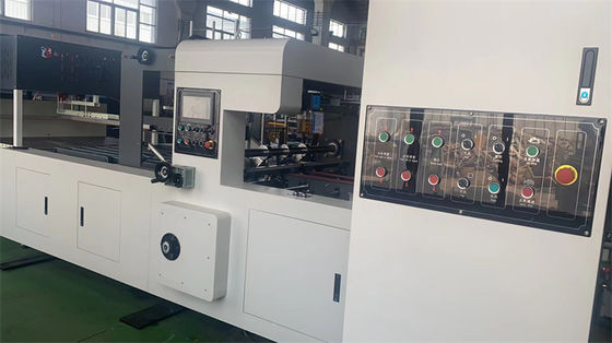 Automatic Corrugated Carton Box Flexo Printing Machine with Automatic Folder Gluer Made