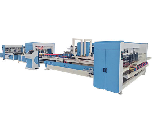 accuracy Fully Automatic Corrugating Carton Pizza Box Folder Gluer for Customers' Demand