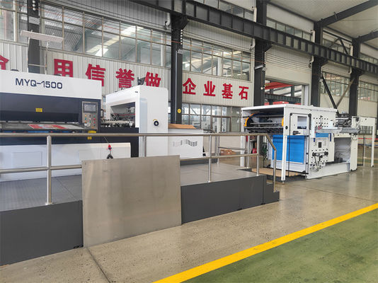 High Precision Die Cutting Machine for Corrugated Carton Max. Working Speed 5500 Second/T