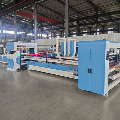 High Speed Gluing Stitching Machine For Corrugated Carton Box Folding All In One Made