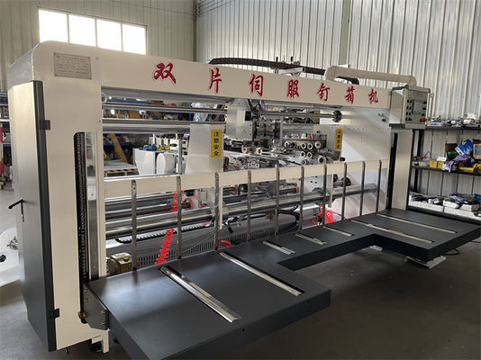 Semi Automatic Double Pieces Servo Carton Box Stitching Machine for Various Box Sizes