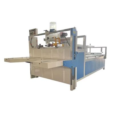 Easy to Operate Semi Automatic Two Pieces Folder Gluer for Small Packaging Solutions