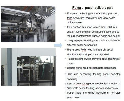 Die Cutting Machine for Cardboard Corrugating Carton in Garment Shops Packaging Line
