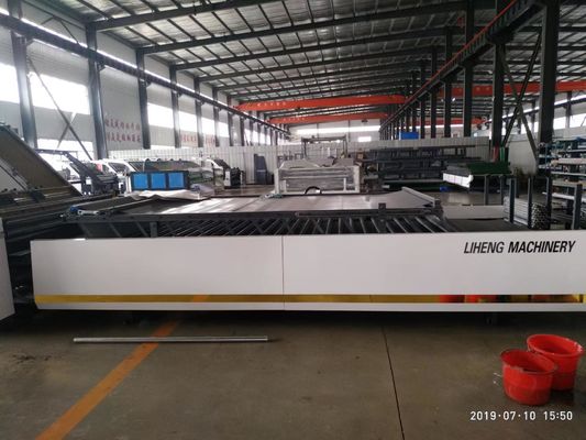 Fully Automatic Flute Laminating Machine for Corrugated Board 13.5m x 2m x 2.9m Design