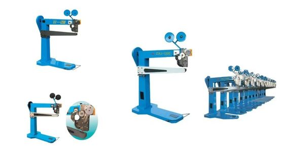 Manual Double Servo Box Stitching Machine for Corrugated Carton Box in 13.5*2*2.5m Size