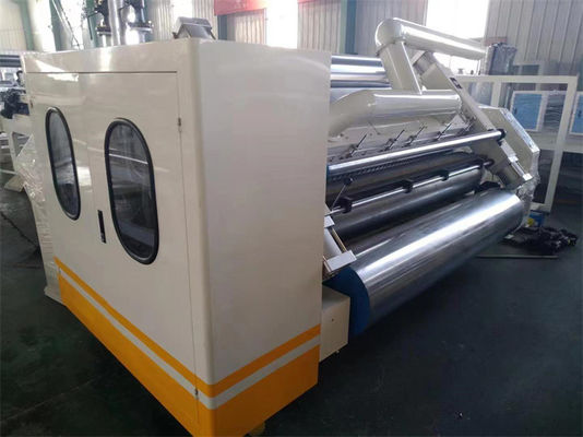 380V 50Hz Single Face Paper Corrugation Machines for Fingerless Corrugated Machine
