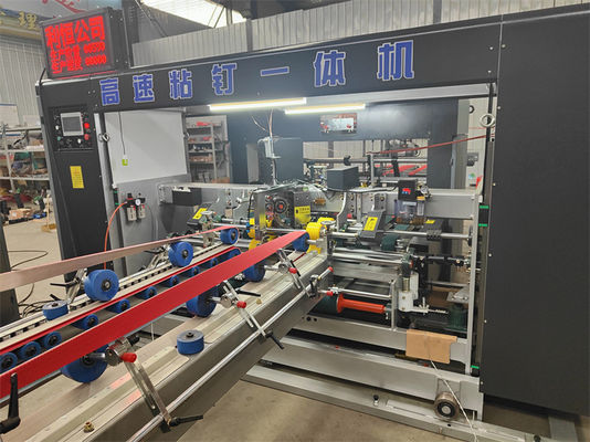 30-150mm Nail Distance Range Accuracy Customization Carton Stitching Stapling Machine