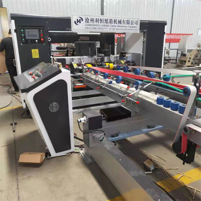 Automatic Folder Gluer for Carton Box Stitching 13T Net Weight to Meet Customers' Needs