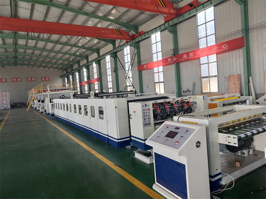 High Speed 3 Ply Automatic Corrugated Box Making Machine Latest Model and Performance
