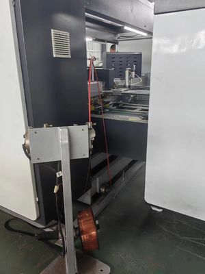 Full Automatic Carton Folder Gluer Machine for Carton Box Stitching Advanced Technology