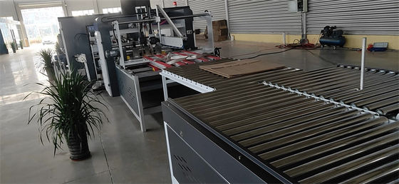 Highly 13000 KG Corrugated Carton Stitching Gluing Machinery for Smooth Operation