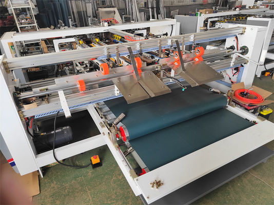 High Speed Semi-Automatic Double Pieces Folder Gluer for Corrugated Box Folder Gluing