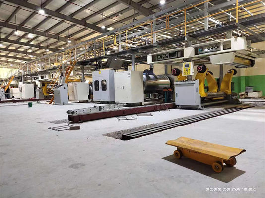 Easy to Operate 3/5/7ply Corrugated Cardboard Making Machine for Food Packaging Solutions