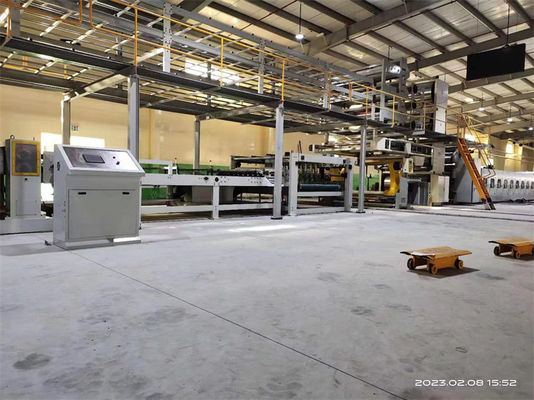 Easy to Operate 3/5/7ply Corrugated Cardboard Making Machine for Food Packaging Solutions
