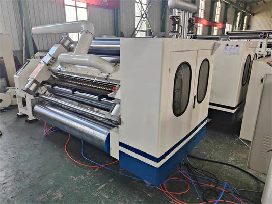 Single Face Paper Corrugation Machine with 0.8-1.3Mpa Steam Pressure and 1600mm Width