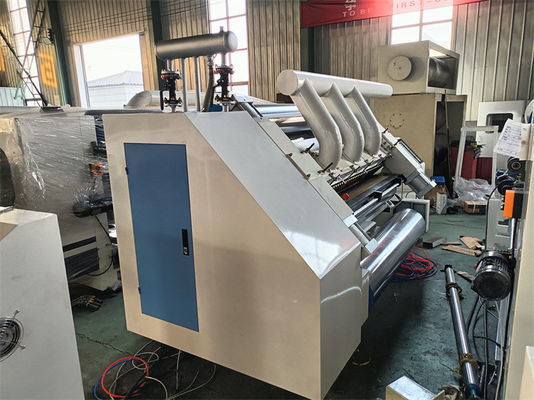 160-180C Temperature Range Corrugated Single Facer Machine for Micro Carton Production