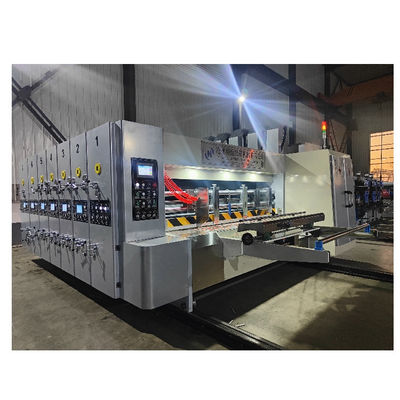 4 Color Flexo Printing Machine for Carton Box and Corrugated Cardboard Sheet Printing