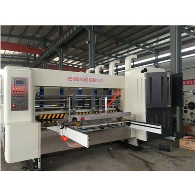 Corrugated Carton Printing Slotting Diecutting Machine with 6 Colour Flexo Printing