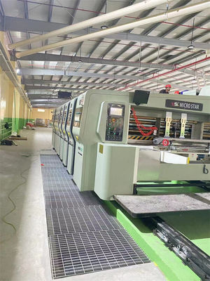Automatic Flexo Printing Slotting Die Cutting Corrugated Carton Box Making Machine