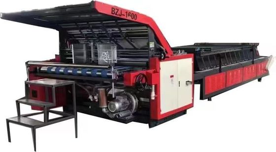 Corrugated Paperboard Semi-automatic Industrial Flute Laminating Machine Customizable