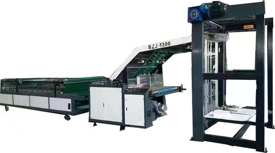 Corrugated Paperboard Semi-automatic Industrial Flute Laminating Machine Customizable
