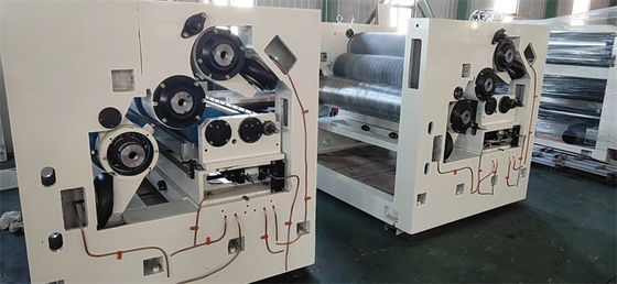 Machinery Cube Type Single Facer for Packaging Line Function of Corrugated Paperboard