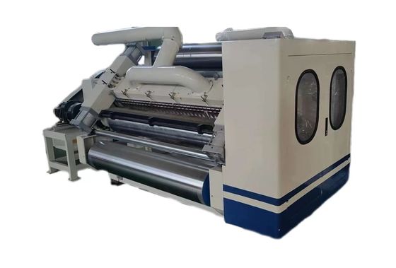 Automatic 1600 2-ply Vacuum Single Face Corrugated Carton Box Machine for Paperboard Cardboard