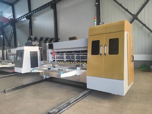 Corrugated Cardboard Sheet Printing Flexo Machine with High Speed of 150-200 Pcs/min