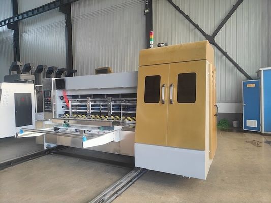 Corrugated Cardboard Sheet Printing Flexo Machine with High Speed of 150-200 Pcs/min