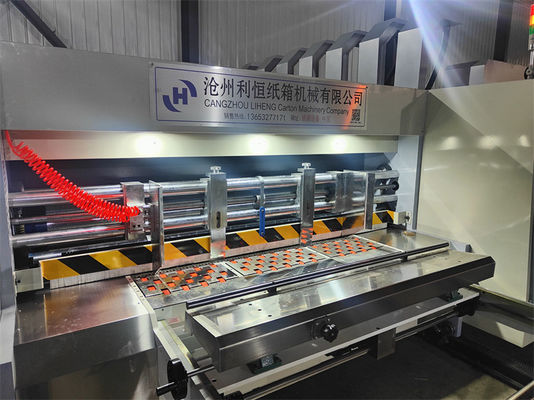 Flexo Printing Press for Corrugated Paper Board Carton Boxes Speed 150-200 Pcs/min