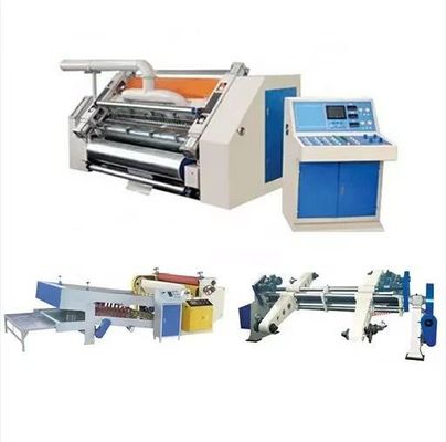 2 Layer Corrugated Board Line Fingerless Type N F E Flute Single Facer Machine for Packaging
