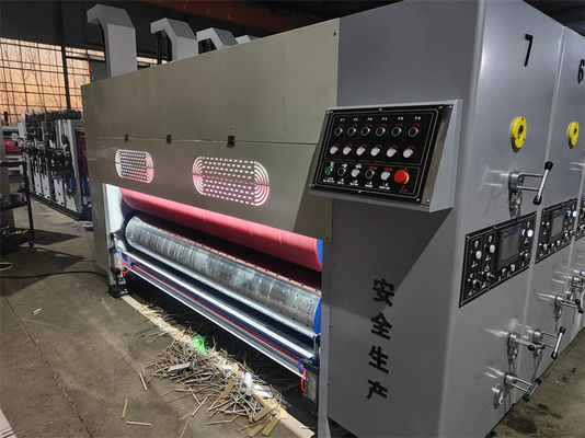 Corrugated Carton Printing Slotting Diecutting Flexo Machine with Latest Technology
