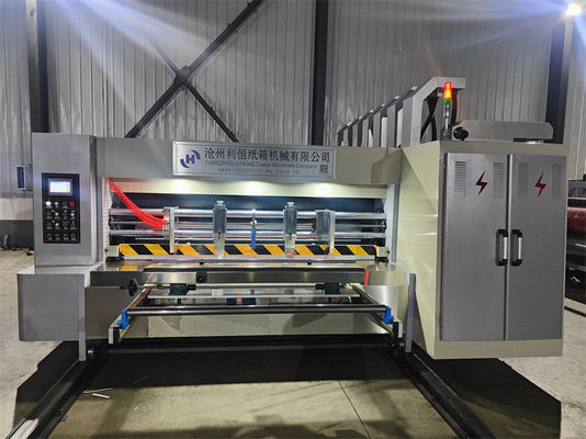 Corrugated Carton Printing Slotting Diecutting Flexo Machine with Latest Technology