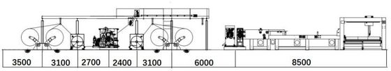 360C Corrugation Heavy Type Casette Modular Single Facer with Steam Heating and speed